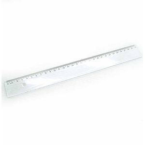 Régua 30cm Cristal Acrílica 981 Acrimet - UN