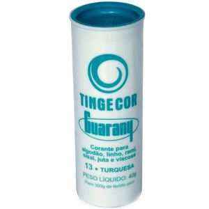 Tintol Azul Turquesa 40g 0013 Guarany - 6UN
