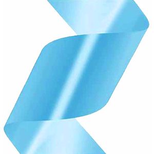 Fita para Presente Lisa 15mm x 50m Azul Claro 0002 Emfesta - RL