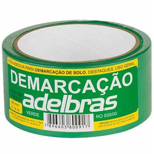Fita Demarcação Solo 48x14 Verde 0006 Adelbras - RL