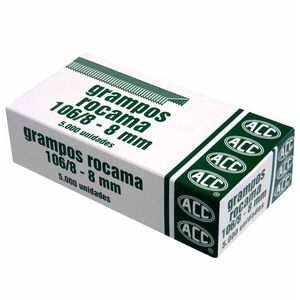 Grampo Para Grampeador 106/8 Galvanizado 5130 Acc - 5000UN