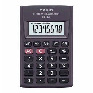 Calculadora Bolso 8 Dígitos HL-4A Casio - UN