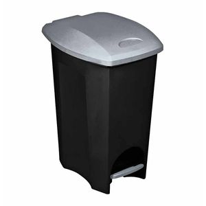 Lixeira Plástica 30 Litros Ecoblack com Pedal 3496 Plasutil - UN