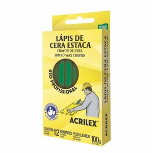 Lapis Estaca 511 Verde / 12Un / Acrilex