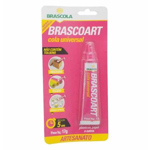 Cola de Contato 17g Universal para Artesanato 0005 Brascoplast - UN