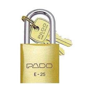 Cadeado 25mm Latão com Chave 0015 Pado - UN