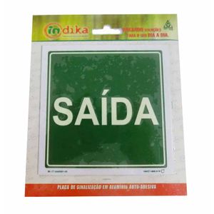 Adesivo Sinalizador Saída 2018 Indika - UN