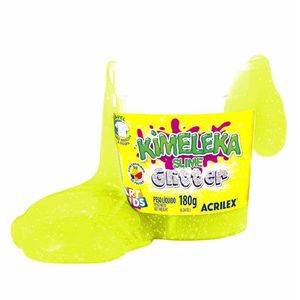 Geleinha Kimeleka Glitter Sortida 180G / Un / Acrilex
