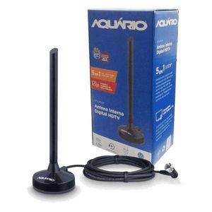 Antena Digital Interna para TV DTV100 Aquario - UN