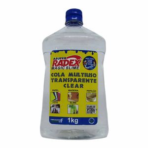 Cola Transparente Multiuso Slime 1kg 7069 Radex - UN