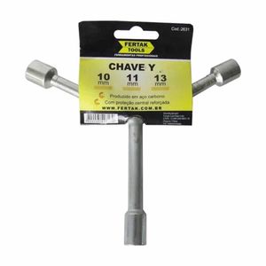 Chave Y com 3 Pontas 10, 11, 13mm 2631 Fertak - UN