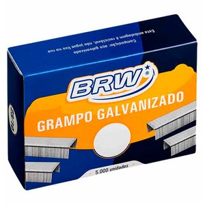 Grampo para Grampeador 23/8 Galvanizado Gr2308 / 5000Un / BRW