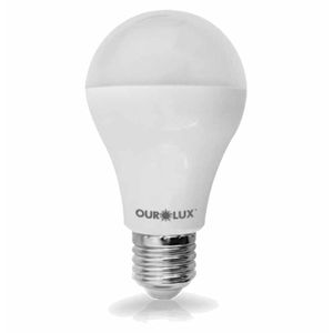 Lampada Led Bulbo 12W 6500K Branca Bivolt Ourolux - UN