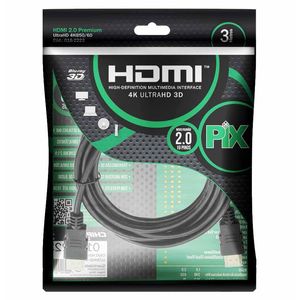 Cabo HDMI 2.0 3 Metros 2223 Pix - UN