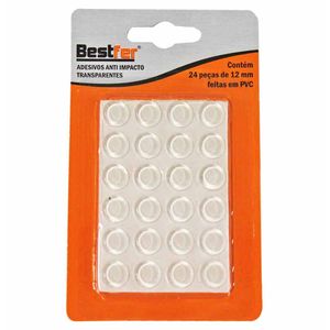 Protetor Adesivo Anti Impacto Transparente 12mm Bfh1339 Bestfer - 24UN