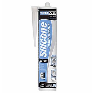 Adesivo Silicone Acetico Transparente 280G Tek bond - UN