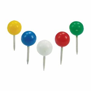 Alfinete para Mapa 8mm Cabeça Redonda 0850 Brw - 50UN