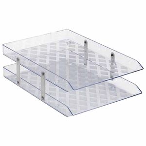 Caixa para Correspondência Dupla Acrílico Móvel Cristal 0018 Maxcril - UN