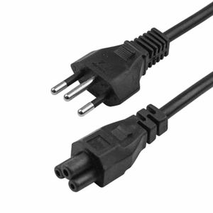 Cabo de Força Notebook Tripolar 1,5m Preto 3333 Chip sce - UN
