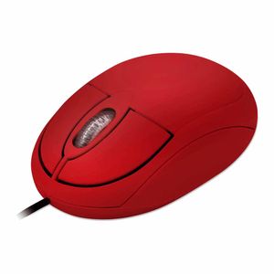 Mouse USB 1200DPI Classic Box Vermelho MO303 Multilaser - UN