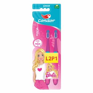 Escova Dental Junior Macia Barbie 8260 Condor - 2UN