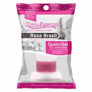Gel Adesivo Sanitario 6G Rosa Brasil / Un / Quim Aroma