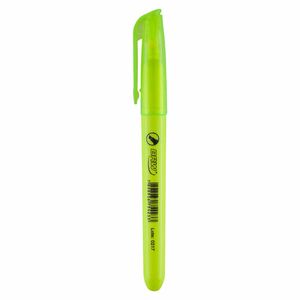 Caneta Marca Texto Fluorescente Amarelo A2001 Brw - 12UN