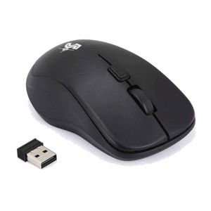 Mouse sem Fio 1600DPI Office Preto 0080 5+ - UN