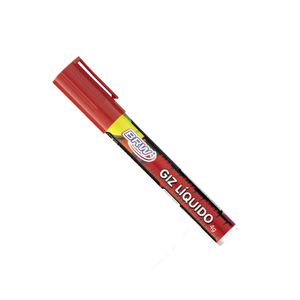 Giz Liquido para Quadro Negro Vermelho GZ0622 Brw - UN