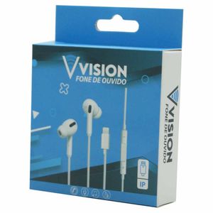 Fone de Ouvido com Microfone para Iphone YT2110 Vision - UN