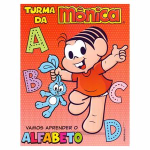Livro Infantil Turma da Monica Vamos Aprender O Alfabeto / Un / Ciranda Cultural