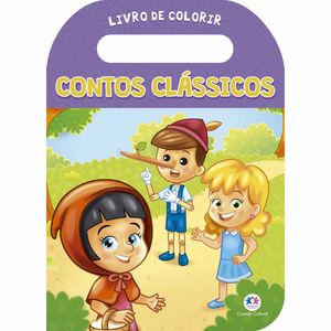 Livro Infantil para Colorir Contos Clássicos 4373 Ciranda cultural - UN