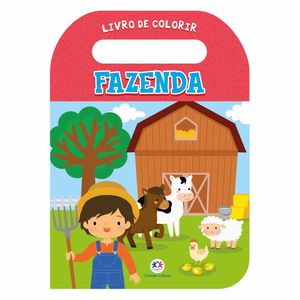 Livro Infantil para Colorir Fazenda 5035 Ciranda cultural - UN