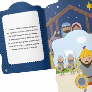 Livro Infantil O Nascimento de Jesus / Un / Ciranda Cultural