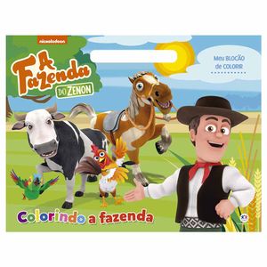 Livro Infantil Colorindo A Fazenda 3718 Ciranda cultural - UN