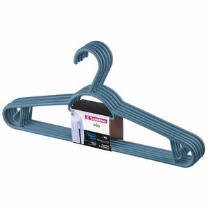 Cabide Plastico Azul Pr9105/617 / 6Un / Sanremo