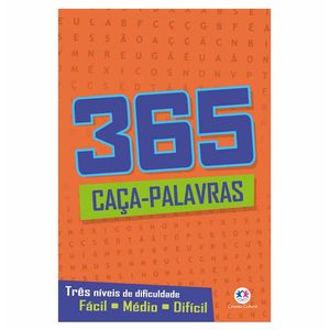 Livro Infantil 365 Atividades Caca Palavras / Un / Ciranda Cultural