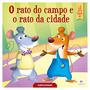 Livro Infantil O  Rato do Campo e o Rato da Cidade / Un / Ciranda Cultural