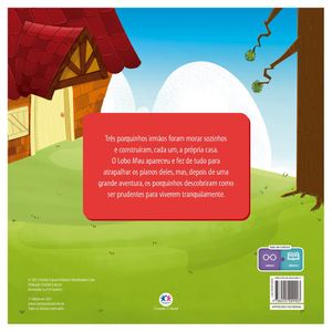 Livro Infantil Os Três porquinhos 9903 Ciranda cultural - UN