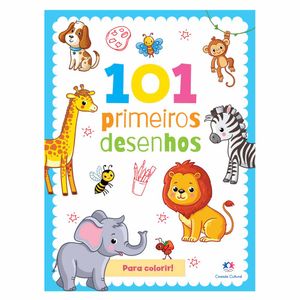 Livro Infantil 101 Primeiros Desenhos Ciranda cultural - UN