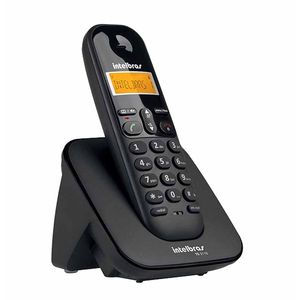 Telefone sem Fio Dect 6.0 com Identificador Preto 4123110 Intelbras - UN