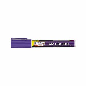 Giz Liquido para Quadro Negro Roxo GZ0616 Brw - UN