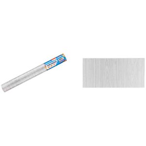 Plástico Adesivo 45x10m Madeira Cinza 0304 Brw - RL