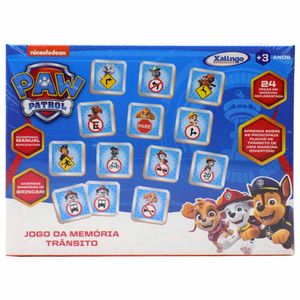 Jogo da Memória Trânsito Patrulha Canina 13909 Xalingo - UN