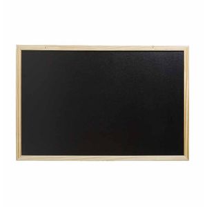 Quadro Negro 40x60 Gourmet Moldura Madeira 1471 Cortiarte - UN