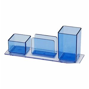 Porta Lápis Clips Lembrete Acrílico Cristal 940 Acrimet - UN