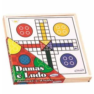 Dama e Ludo 30cmx30cm 60210 Xalingo - UN