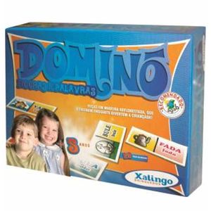 Domino Madeira Figuras e Palavras 52487 / Un / Xalingo