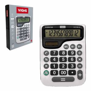 Calculadora Mesa 12 Dígitos V-1119  | UN | VIGHS