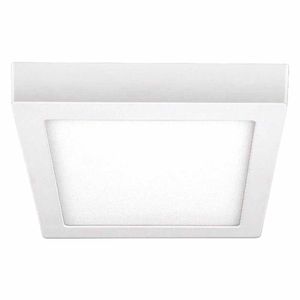 Luminaria Led Sobrepor 18w 6500k Quadrada/ Un Elgin - UN
